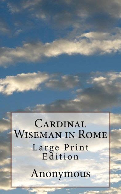 Cardinal Wiseman in Rome Large Print Edition PDF